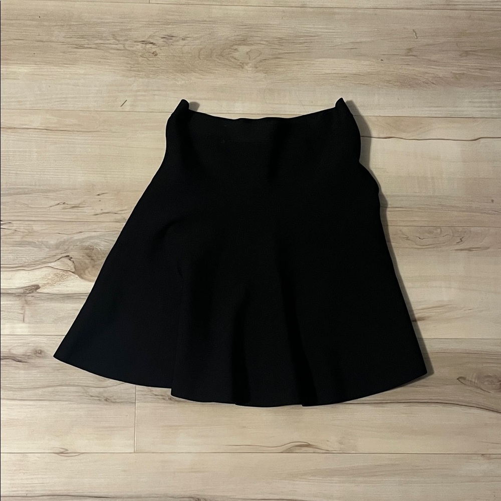 BCBGMaxAzria Black A-Line Skirt